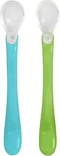 green sprouts Set of Spoons, Aqua, One Size, 1.12 Ounces