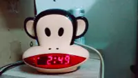在飛比找Yahoo!奇摩拍賣優惠-大嘴猴投影鐘-Paul Frank B子投影鐘-Paul F
