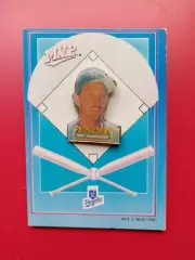 VTG 1990 MLB HAT/LAPEL PIN◾*BRET SABERHAGEN* K.C. ROYALS◾ACE©MVP NOC