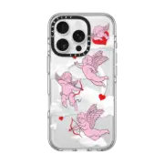 iPhone 16 Pro Impact Clear Case MagSafe Compatible CHERUBS