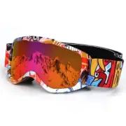Kids Ski Goggles Non-Slip Strap Snow Goggles Snowboard Goggles