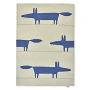 Scion Mr Fox Rug - Pebble Denim - 180 x 120cm