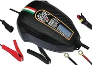 BC Bravo AU Plug Intelligent 8 Steps trickle Charger,Float Charger, Battery maintainer and Desulfator for All 12V Lead Acid Batteries of Cars, Motorcycles and ATV. Battery Alternator Tester. 2.0 Amp