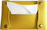 Pocket Bag, Absorbent Holder, Reusable Soft Tissue Storage Bag - Sanitary Bags, PU Leather Paper Bag for Cotton Pads, Car, Towels