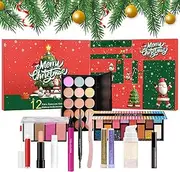 Makeup Advent Calendar - Individually Boxed Cosmetic Set - 12-Day Countdown to Christmas Beauty Kit - Beauty Set Advent Calendar for Teens and Adults