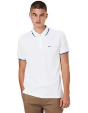 [Ben Sherman] Signature Romford Polo Shirt in White