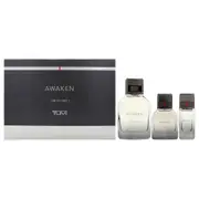 Awaken by Tumi for Men - 3 Pc Gift Set 3.4oz EDP Spray, 1oz EDP Spray, 0.5oz EDP Spray
