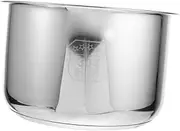 Garneck Professional Stainless Steel Inner Pot for Electric Rice Cooker Multi Purpose Cooker Liner for Cooking Rice Soup Cake and Portable Accessory