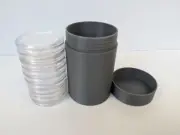 Coin Tube Storage 2 Oz Perth Mint Silver Coins in Capsules Holds 10 3D Printed