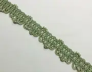 CLARENCE HOUSE "PALAIS SIM GIMP" FRENCH PASSEMENTERIE SILK GALON BRAID TRIM