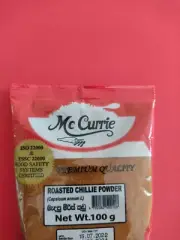 Roasted chillie powder product from Ceylon spice for rice party foods kitchen