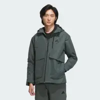 在飛比找蝦皮商城優惠-ADIDAS WIND.RDY 連帽 外套 防風 男 綠- 