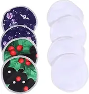 Beavorty Breast Pads Storage Bag Lactation Bag for Breast Pads Washable Mat 9 Pack