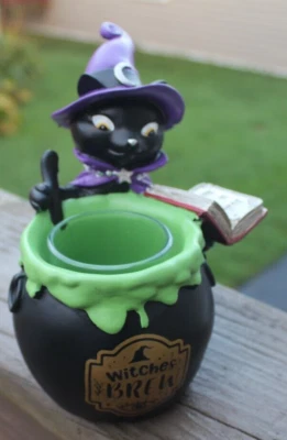 Yankee Candle SOPHIA WITCHES BREW Votive/Tealight Tea Light Holder ~New in Box~