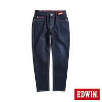 在飛比找momo購物網優惠-【EDWIN】女裝 東京紅360°迦績彈力機能錐形牛仔褲(原