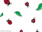 3 Cello Rolls (300 Feet) Ladybug Print Cellophane Ladies First Gift Basket Wrap