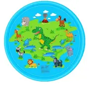170CM Outdoor Kids Splash Sprinkler Water Play Pad Mat Inflatable Spray Pool Toy