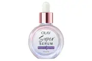Olay Super Serum for Night Repair, 5-in-1 Lightweight Skin Cell Renewing Face Serum, Wrinkle Correcting Treatment with Salicylic Acid & Niacinamide