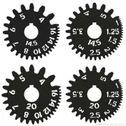 Gear Tooth Gauge Set - Diametral Pitch/Module 14.5/20PA (Set of 4)