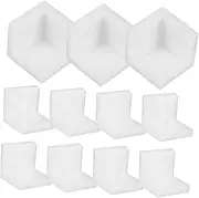 [Luxshiny] 12pcs Packaging Edge Protectors for Shipping Boxes Corner Guards for Framed Artwork and Furniture for Home Industry and Art Galleries