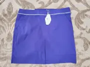 NWT Greg Norman Womens Size 10 Purple Golf Skort