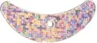 Mack's Lure 65321 Smile Blade, 1 1/2", Silver Sparkle, 5/Pack