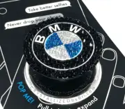 Bling Any Car Logo Pop Socket AUSTRIAN CRYSTALS Phone Grip Holder BMW Bedazzled