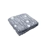 Home by Yatsal Grey Stars Glow in the Dark Throw Rug 125x152 cm
