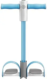 Pedal Puller Resistance Band – Smart Sit Up Trainer, Six Tube Expander, Yoga Exercise Strap | Durable Elastic Tension Rope Builds Core Strength, Lightweight Compact Tool for Arm Workout, Home Gym, Fit