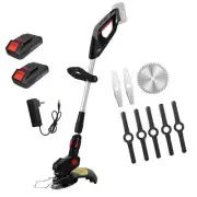 Electric Weed Eater Cordless Lawn Trimmer Weed Wacker Lawn Edger for Garden US