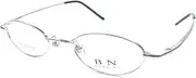 [BETSION] Titanium Spring Hinges Vintage Small Oval 44mm Eyeglass Frames Full Rim Men Women Glasses