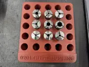 0201 Guide Bushings Organizer For Tool Box Drawer.