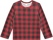 [Caihoyu] Boys Rash Guard Swim Shirt Long Sleeve Quick Dry Work Shirts UPF 50+ Protection Light Sweatshirt for Toddler Kid 3T, Multicoloured, 3 Years