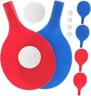 WESIEVYA 3 Sets Pong Paddle Lightweight Table Tennis Rackets Outdoor Table Tennis Paddles Outdoor Table Tennis Supplies Table Tennis Game Props Racket for Table Tennis Rackets for