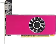 GT730 2G Multiple Displays Graphics Card, GDDR3 64bit 1600MHz 4HDMI Computer Card GPU PCI Express with 4 Port for Stock Tradking, Video Wall