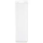 Collecting Warehouse Clear Plastic Clamshell Container, 7.88"H x 2.31"W x 1.75"D