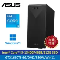 在飛比找momo購物網優惠-【ASUS 華碩】H-S501ME 13代i5/1660Ti