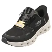 Skechers Slip-ins Glide Step Pro Vegan Womens Casual Trainers in Black Charcoal