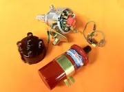 Triumph Spitfire 45D Accuspark Distributor & Sports Coil, Red Rotor