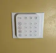 Ring Alarm Keypad Wall Mounting Plate (Large) - 3D Printed (Keypad Not Included)