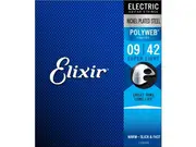Elixir #12000 Electric Guitar Strings Poly Nickel Plated Steel 9-42 Super Light