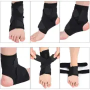 Adjustable Breathable Ankle Support Brace Foot Sprain Injury Pain Wrap