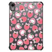 iPad mini (6th gen) iPad Impact Case Bichon Bibo Dog and Strawberry Bow Pattern