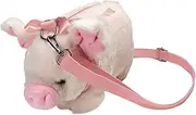 [COMPUKAS] 1Pc Cute Pig Single Shoulder Bag for Portable Wallet Storage Pouch Lightweight Design for Phone and Accessories Stylish Crossbody for Everyday Use