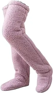 [Aufona] Snuggle Paws Socks Slippers, Teddy Legs Long Socks, Snuggs Cozy Socks, Cute SnugglePaws Sock Slippers Long Socks