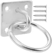 LOORGVEL Equestrian Equipment Horse Bucket Strap with Hitching Ring for Horse Tie Ring