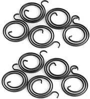 10-Piece Turnstile Handle Spring DIY Door Handle Spring Repair kit Left and Right Inner Door Handle 36.5 x 28 mm