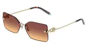 Tiffany & Co. TF3088 618978 Women’s Sunglasses Gold Size 59