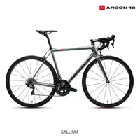 在飛比找PChome24h購物優惠-【ARGON18】GALLIUM 鈦銀亮光版 碳纖維公路自行