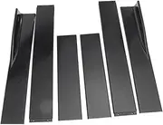 2.2M Side Skirts Extension Rocker Splitters Diffuser Winglet Body Kit Compatible for BMW F32 F33 F36 14-20 4 Series Sport Car Accessories(2.2M Black)